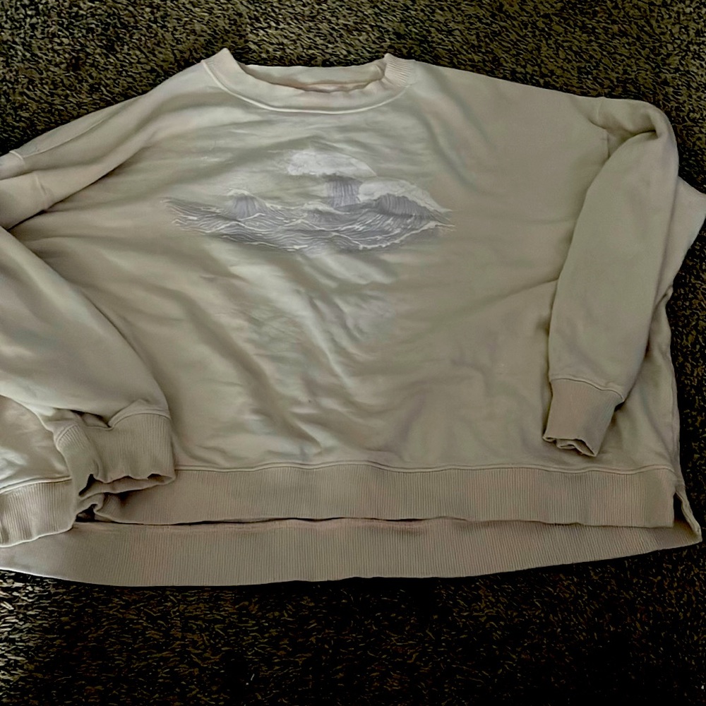 Peach American Eagle Pullover